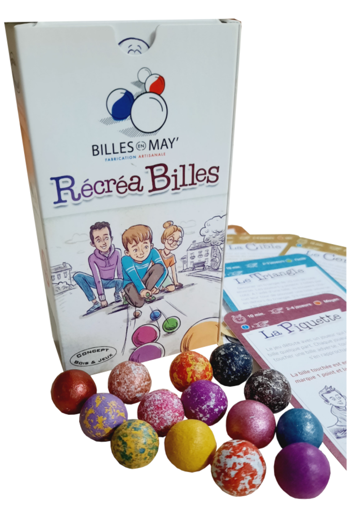 Avec le soleil, les billes !